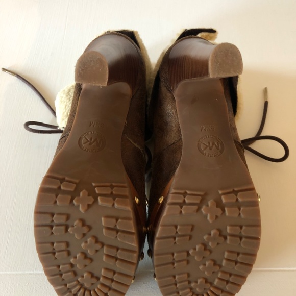 Michael Kors Lace-Up Booties - Picture 7 of 7